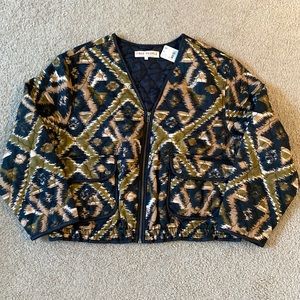 Free People Peggy Quilted Crop Jacket NWT